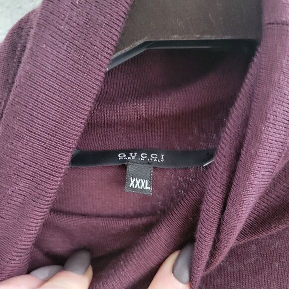 Gucci Cashmere men's Turtleneck Sweater size XXXL - Picture 6 of 7